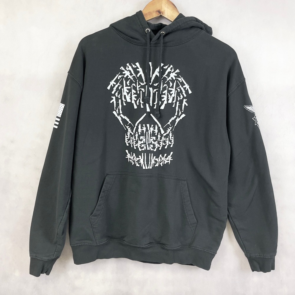 We The People Holsters Mens Hoodie Large Tactical Skull Graphic Streetwear USA‎